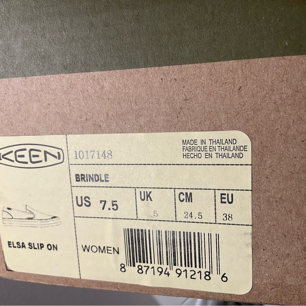 Keen Women's Elsa Slip-On Shoes - Color:  Brindle - Picture 2 of 6
